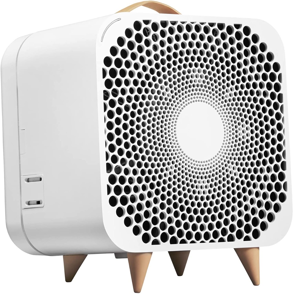 Picture of BLUEAIR Pure Fan Auto, 3-Speed HEPASilent Room Fan, Cools + Cleans, Removes Allergens Dust Pollen for Floor Table Desk and Bedrooms