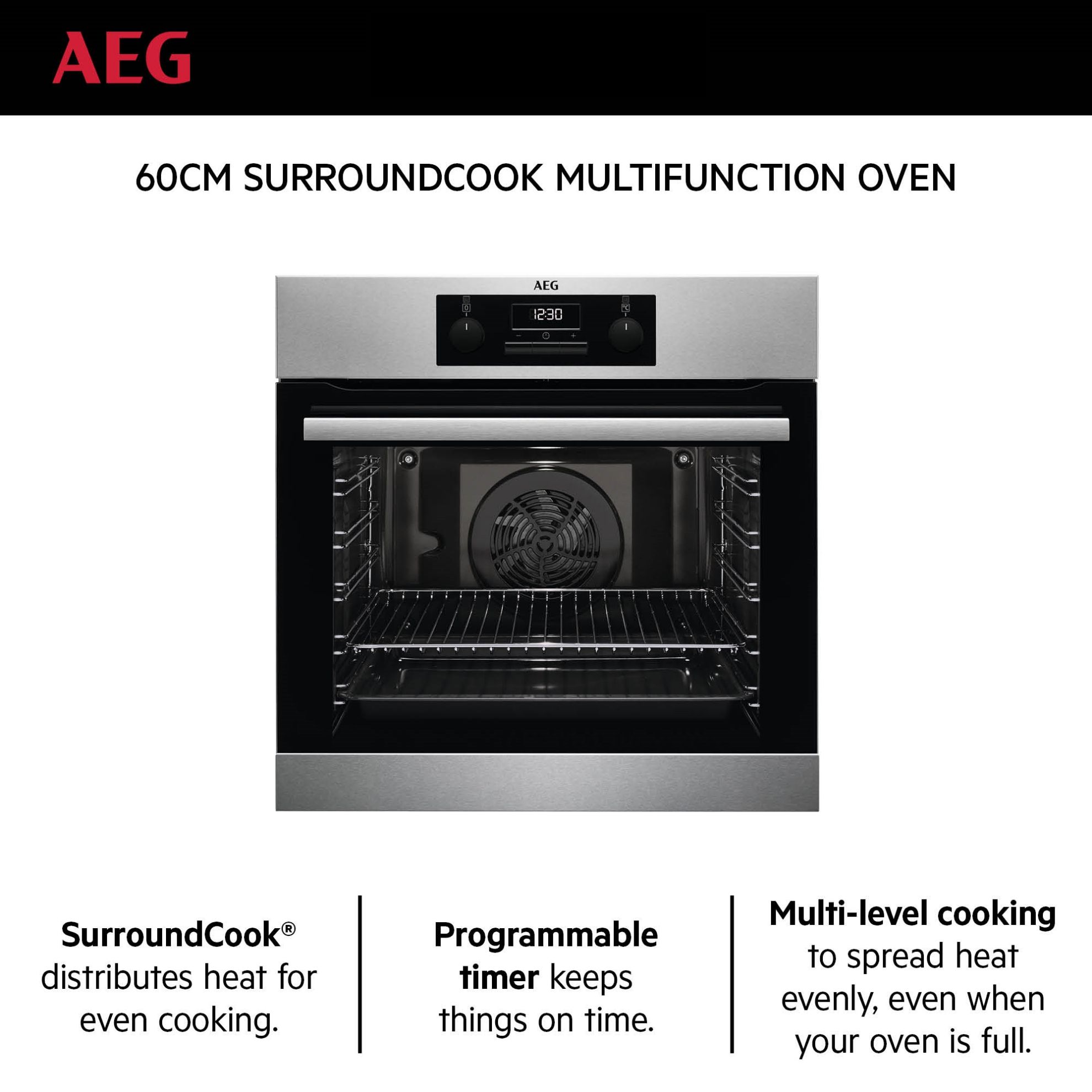 Picture of AEG - Multifunction Oven Built-In 60cm