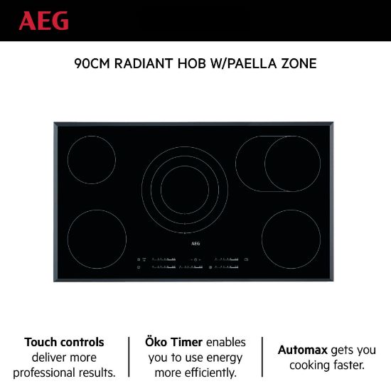 Picture of AEG - Electric Hob Built-In - 90cm