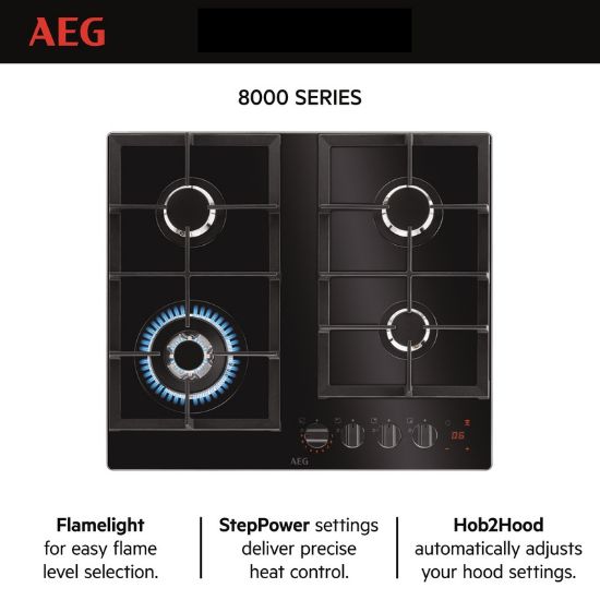 Picture of AEG - Gas Hob Built-In - 60cm