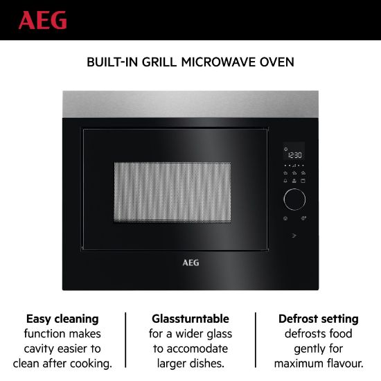 Picture of AEG - Microwave Oven Built-In With Grill, 26L