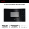 Picture of AEG - Microwave Oven Built-In With Grill, 17L 