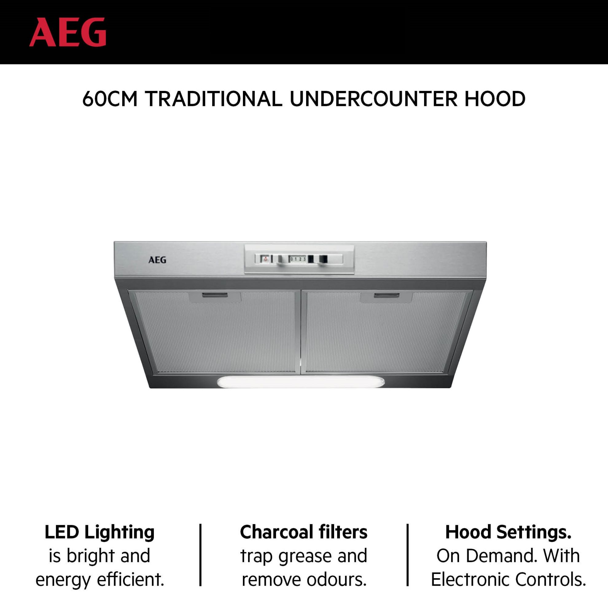 Picture of AEG - Hood Build-In 60cm Traditional Undercounter
