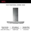 Picture of AEG - Hood - Traditional Chimney  90cm