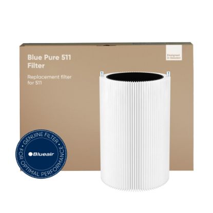 Picture of Blueair Genuine Replacement Filter, Particle + Carbon Filter, Compatible with Blue Pure 511 - 110405