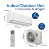 Gree split ac Inverter R32 iAiry32-18C3