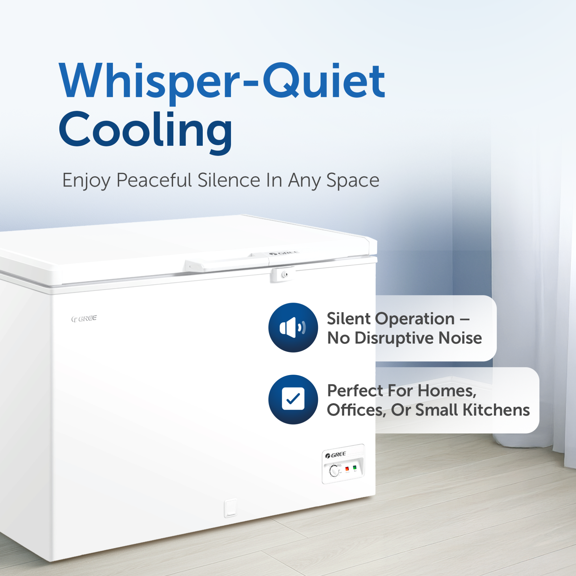 Gree Chest Freezer - GCF-315W