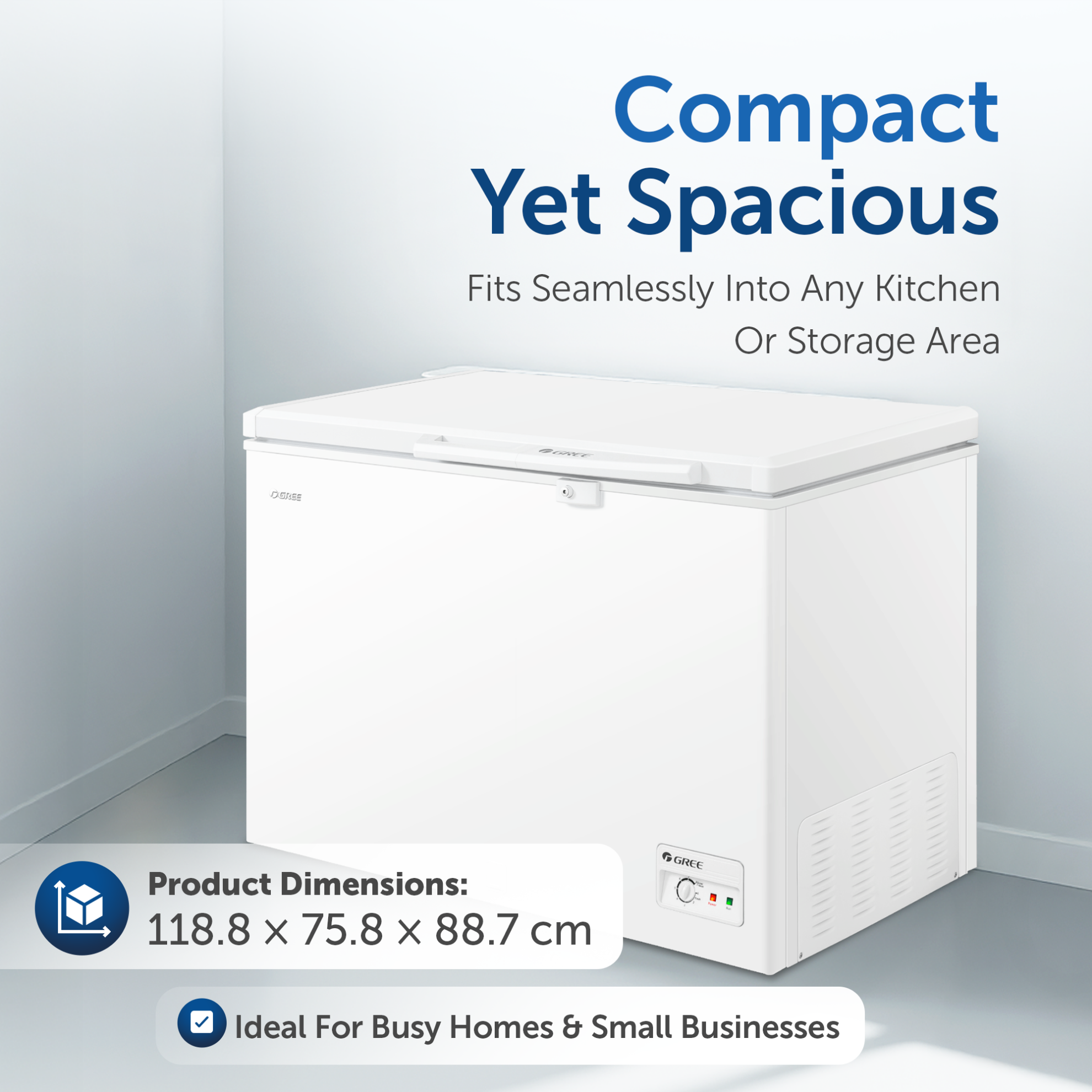 Gree Chest Freezer - GCF-315W