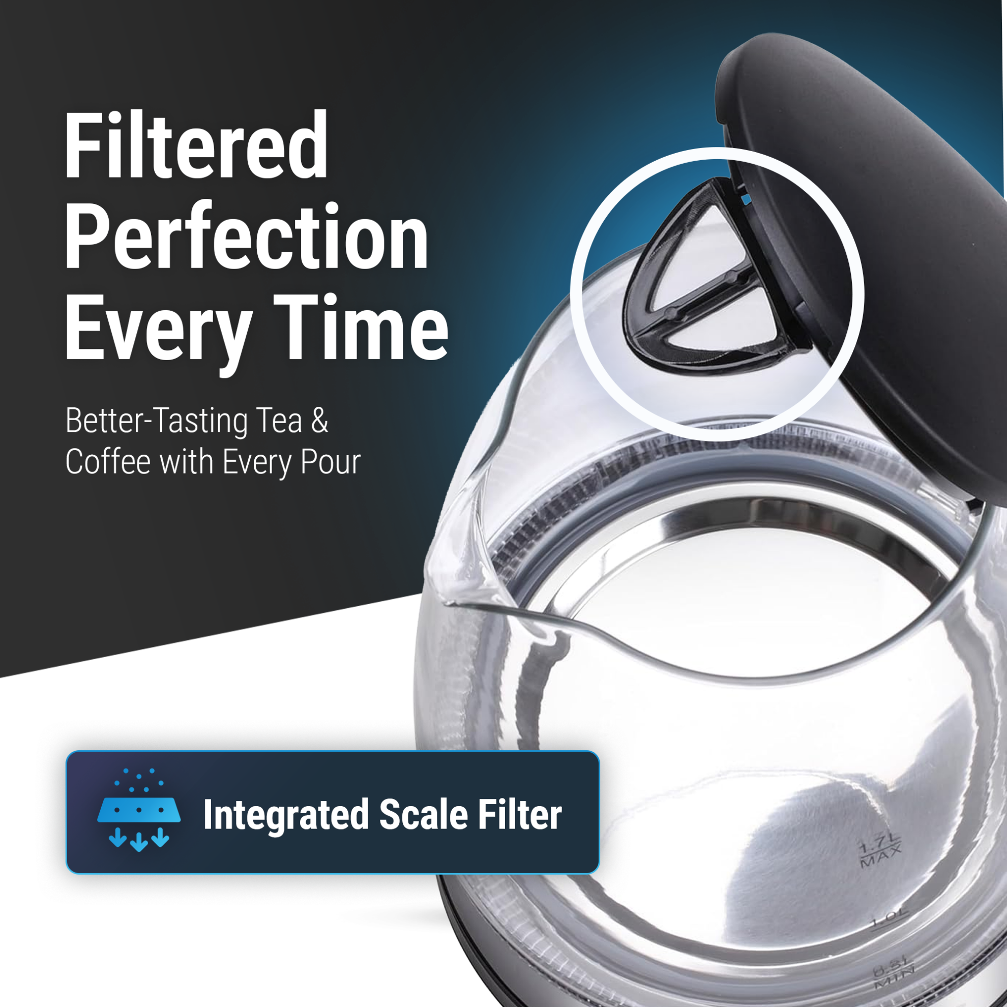 Daewoo Electric Kettle  - DEK 1218