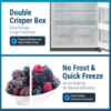 Daewoo Top Mount Refrigerator – FR-921VSIN