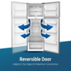 Daewoo Top Mount Refrigerator – FR-559VSIN