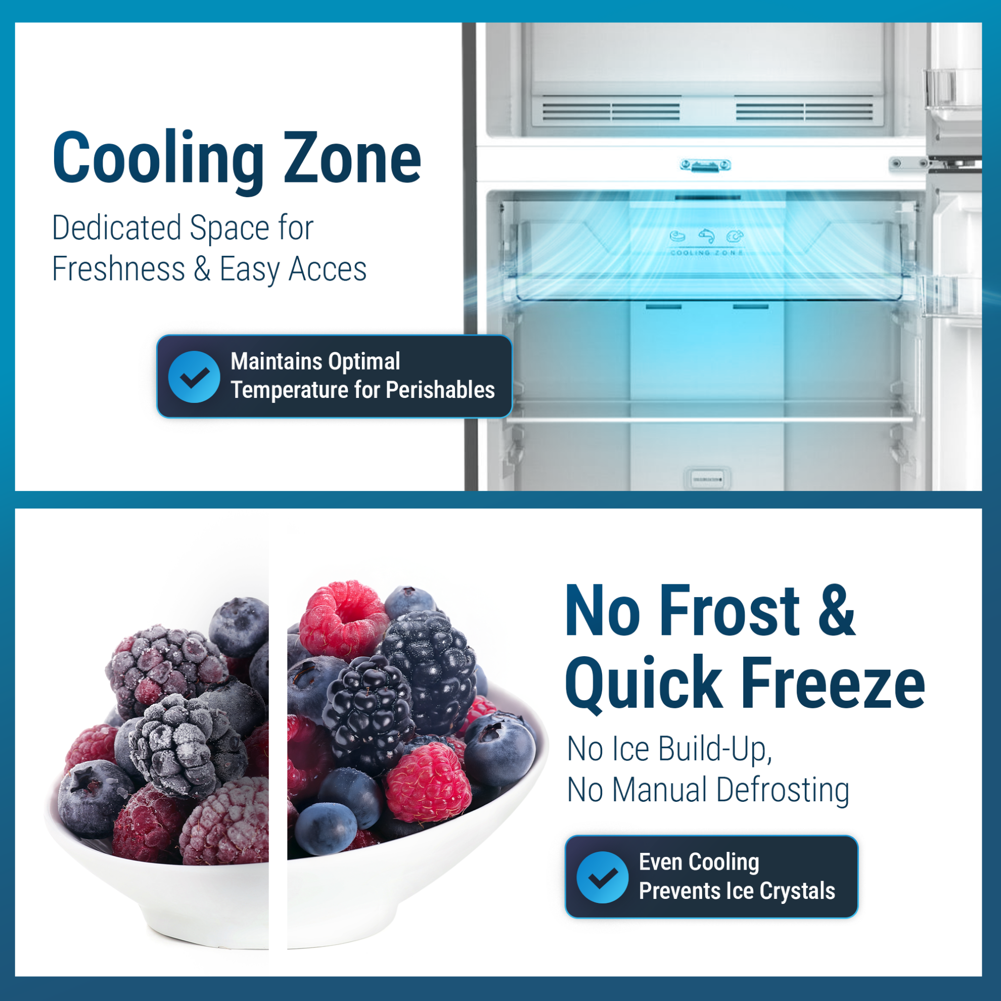 Daewoo Top Mount Refrigerator – FR-559VSIN