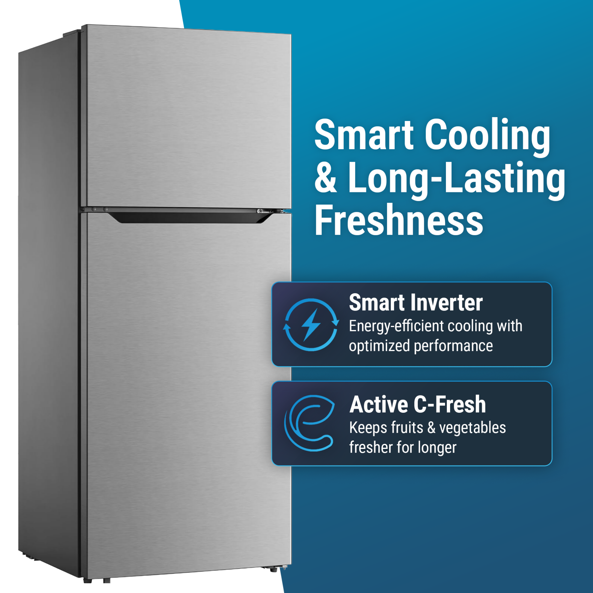 Daewoo Top Mount Refrigerator – FR-559VSIN