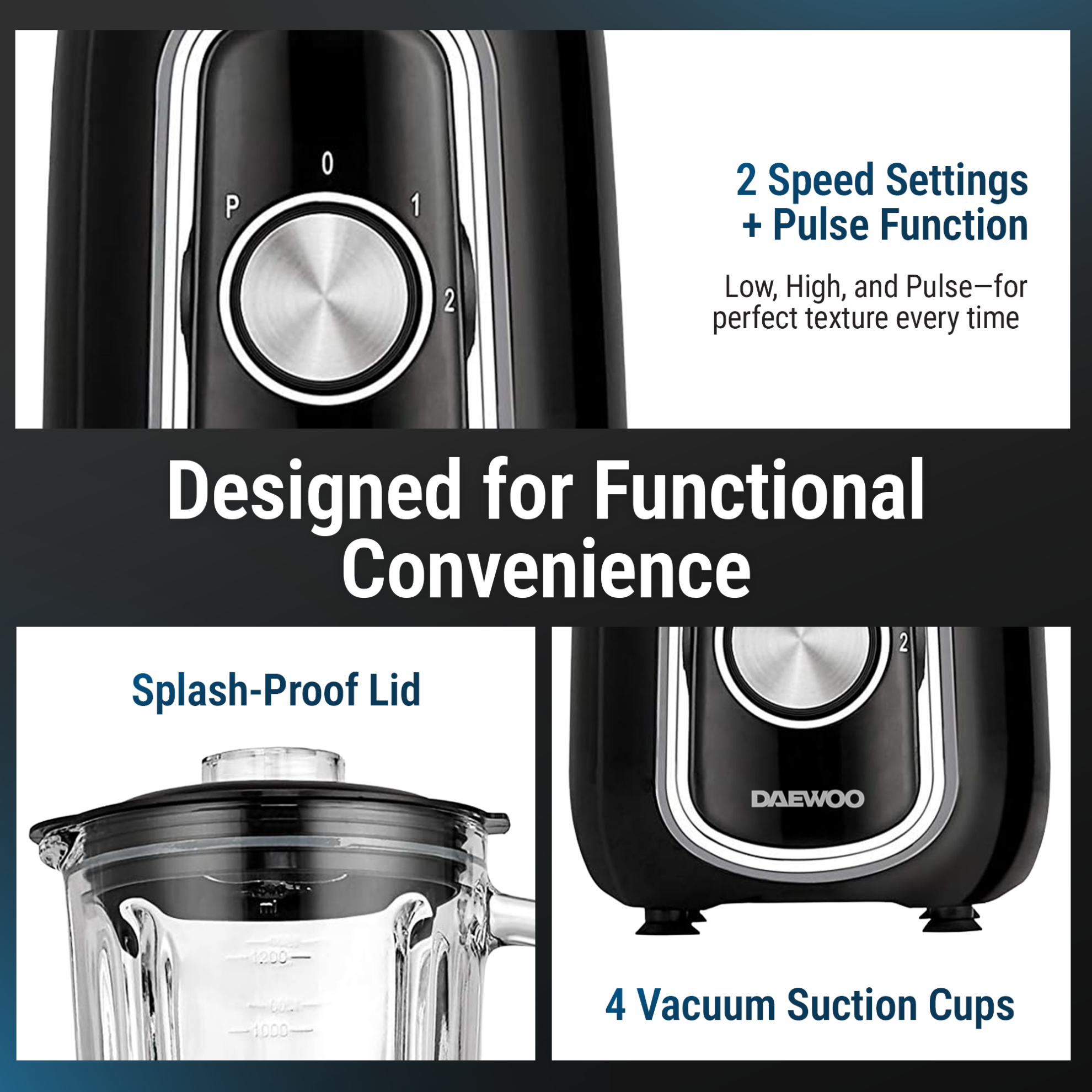Daewoo Stand Blender – DBL-6030 