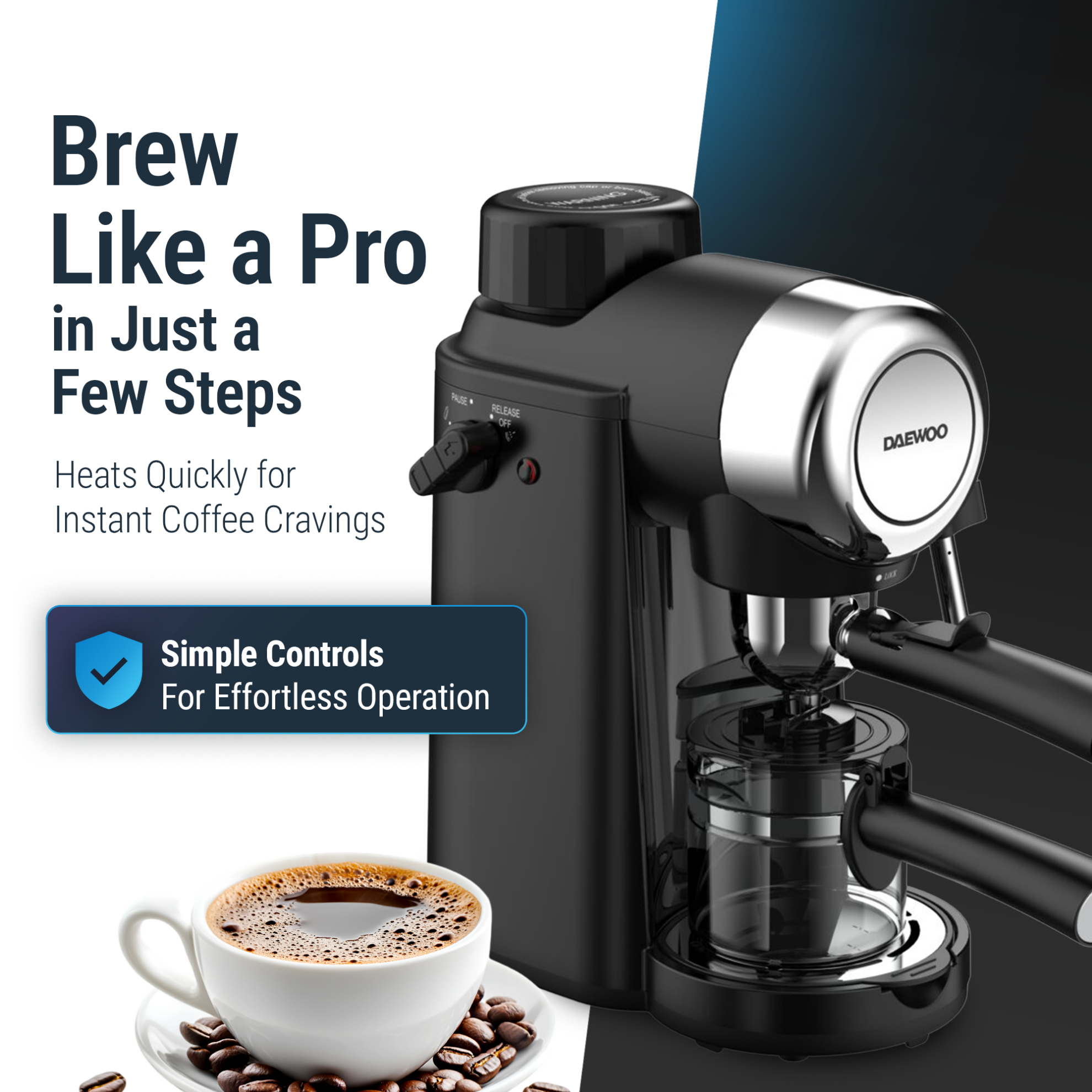 Daewoo Coffee Machine – DES-4840