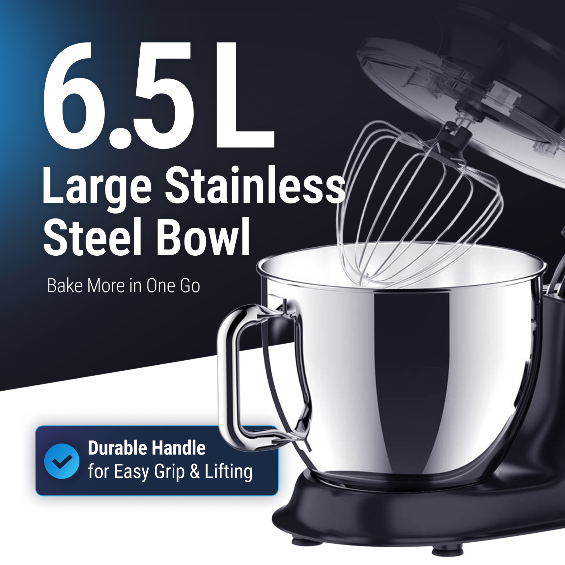 Daewoo Stand Mixer – DKM-6552 