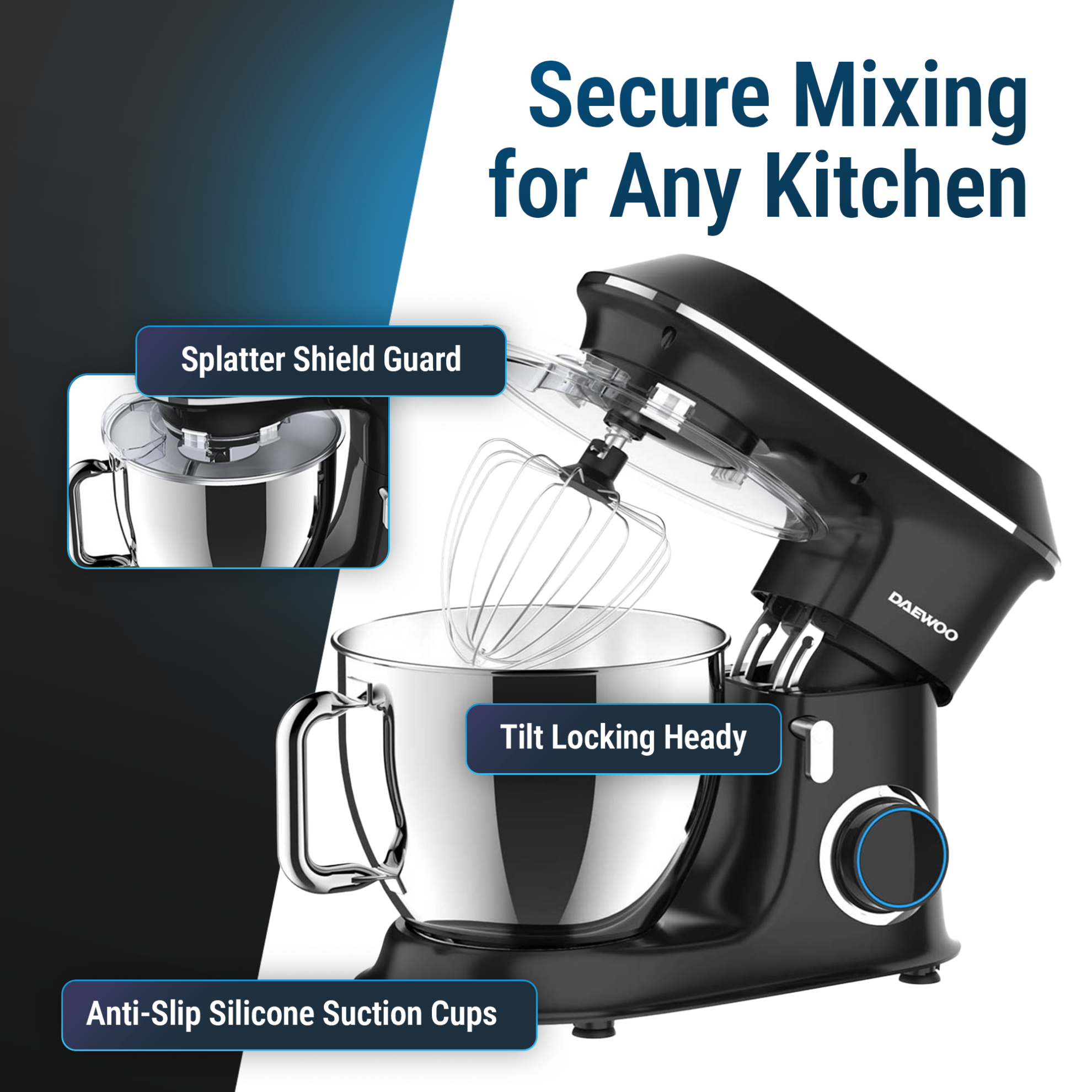 Daewoo Stand Mixer – DKM-6552 