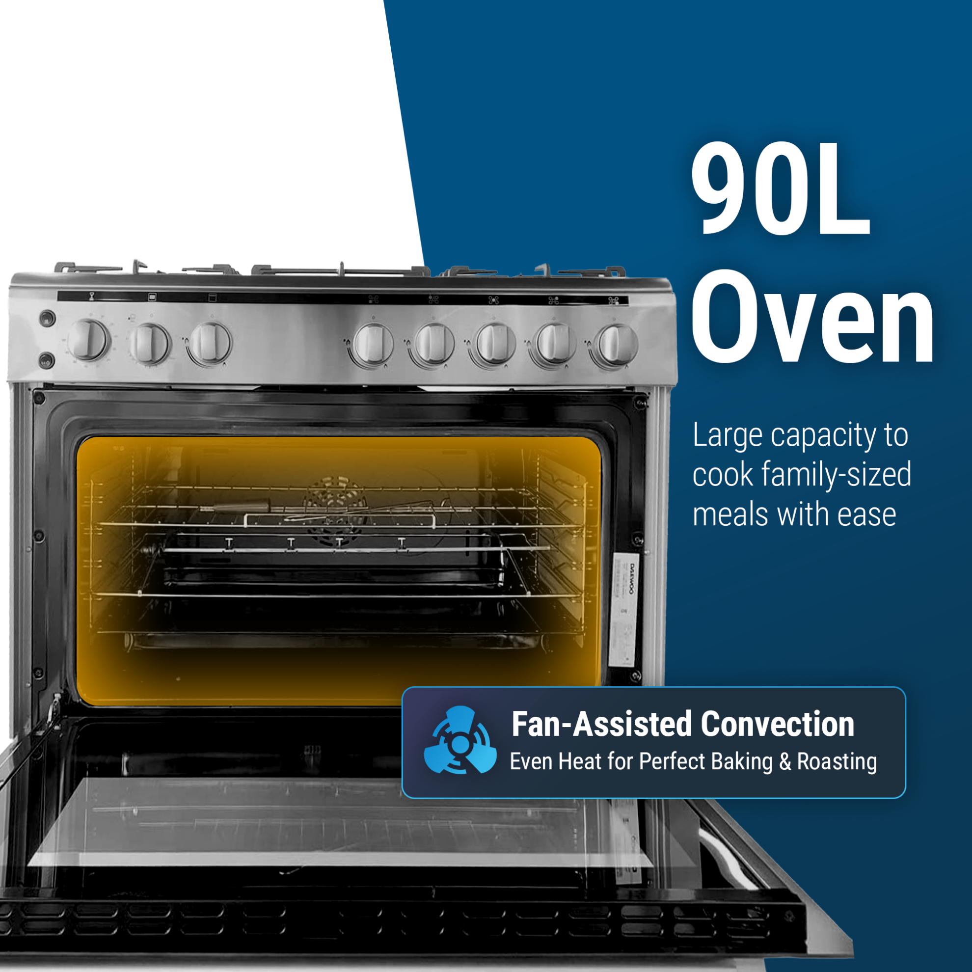 Daewoo Gas Cooker – DGC-S965HF