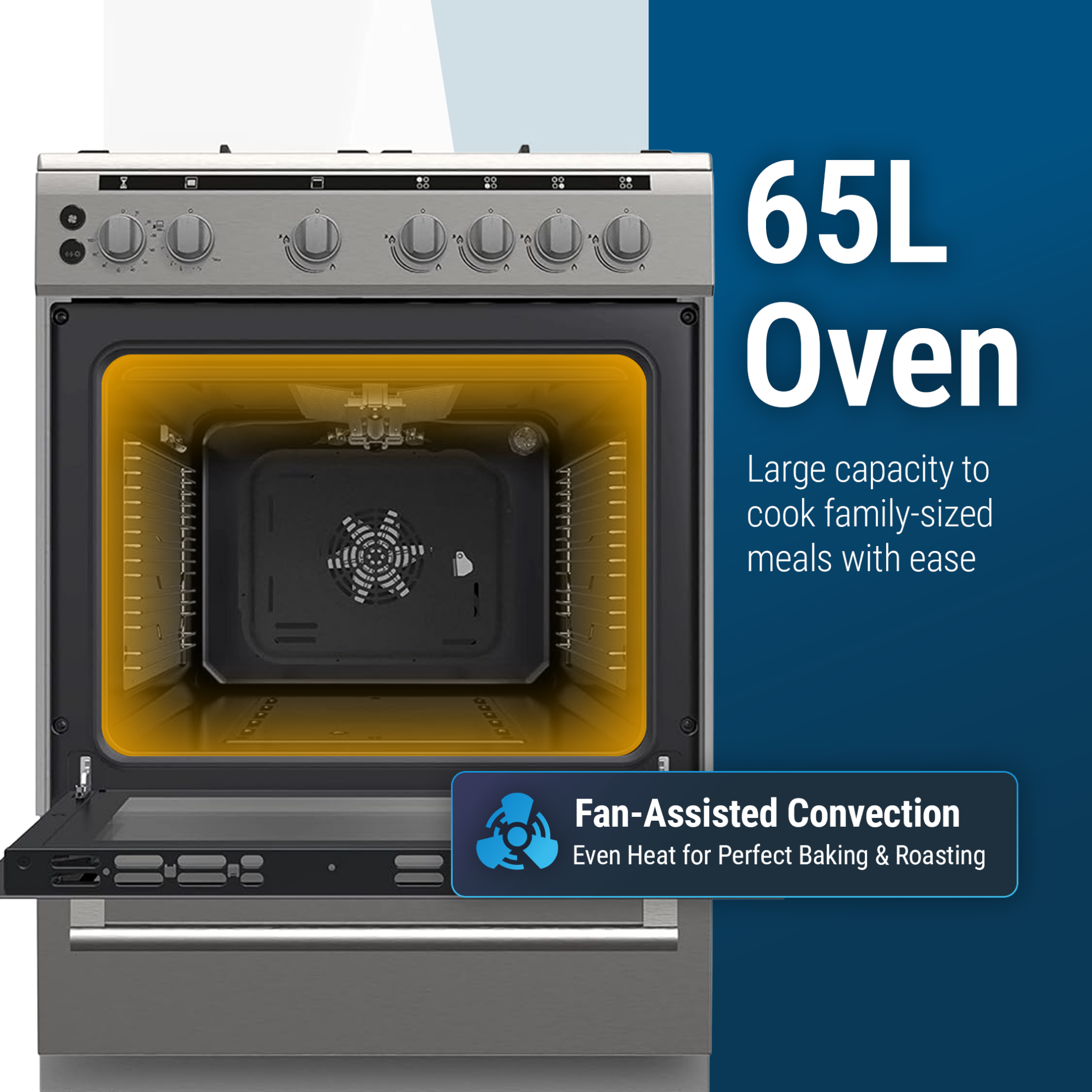 Daewoo Gas Cooker – DGC-S664HF