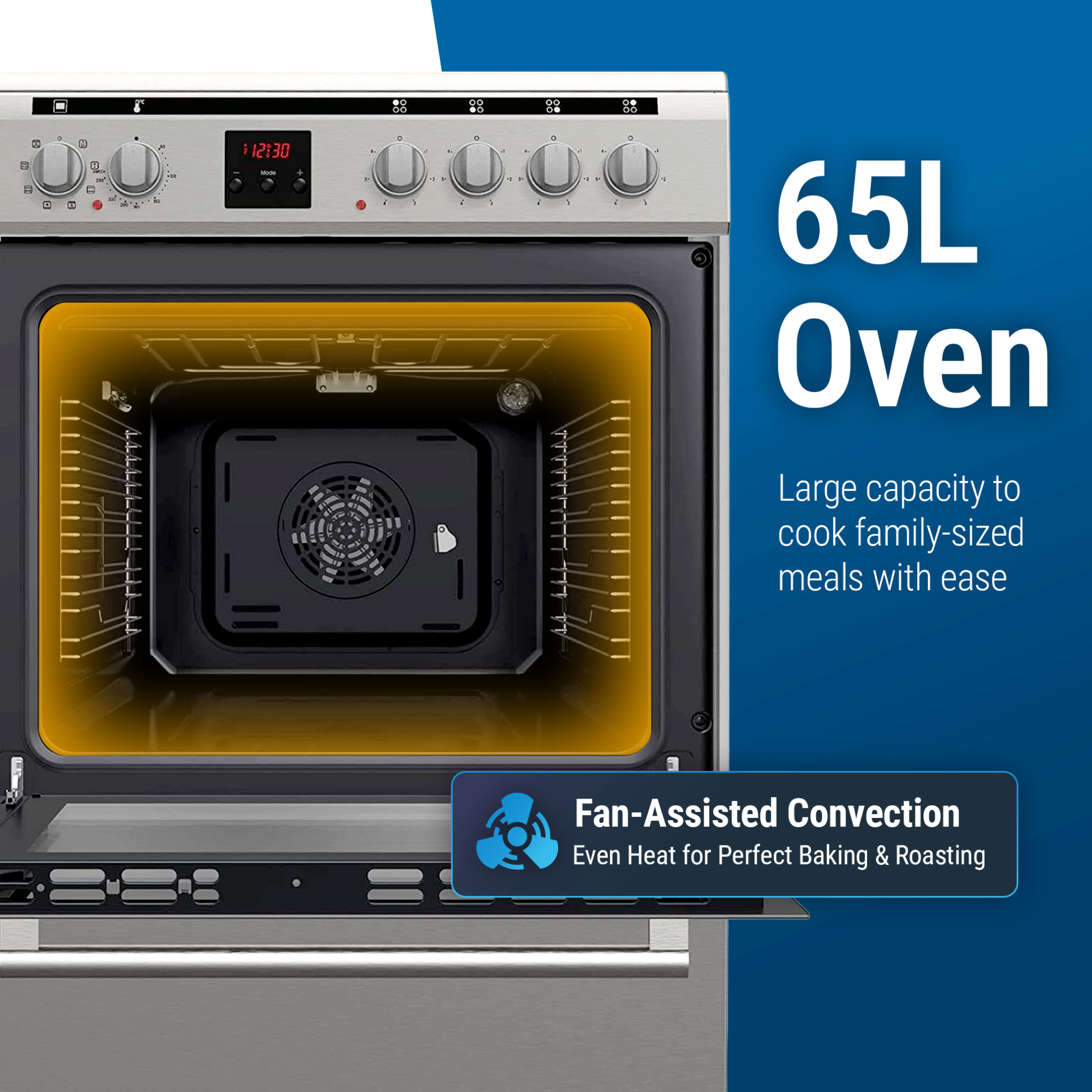 Daewoo Ceramic Cooker 60 x 60cm - DCC-S664HF