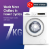 Daewoo Front Load Washing Machine  – DWD-7W1211 