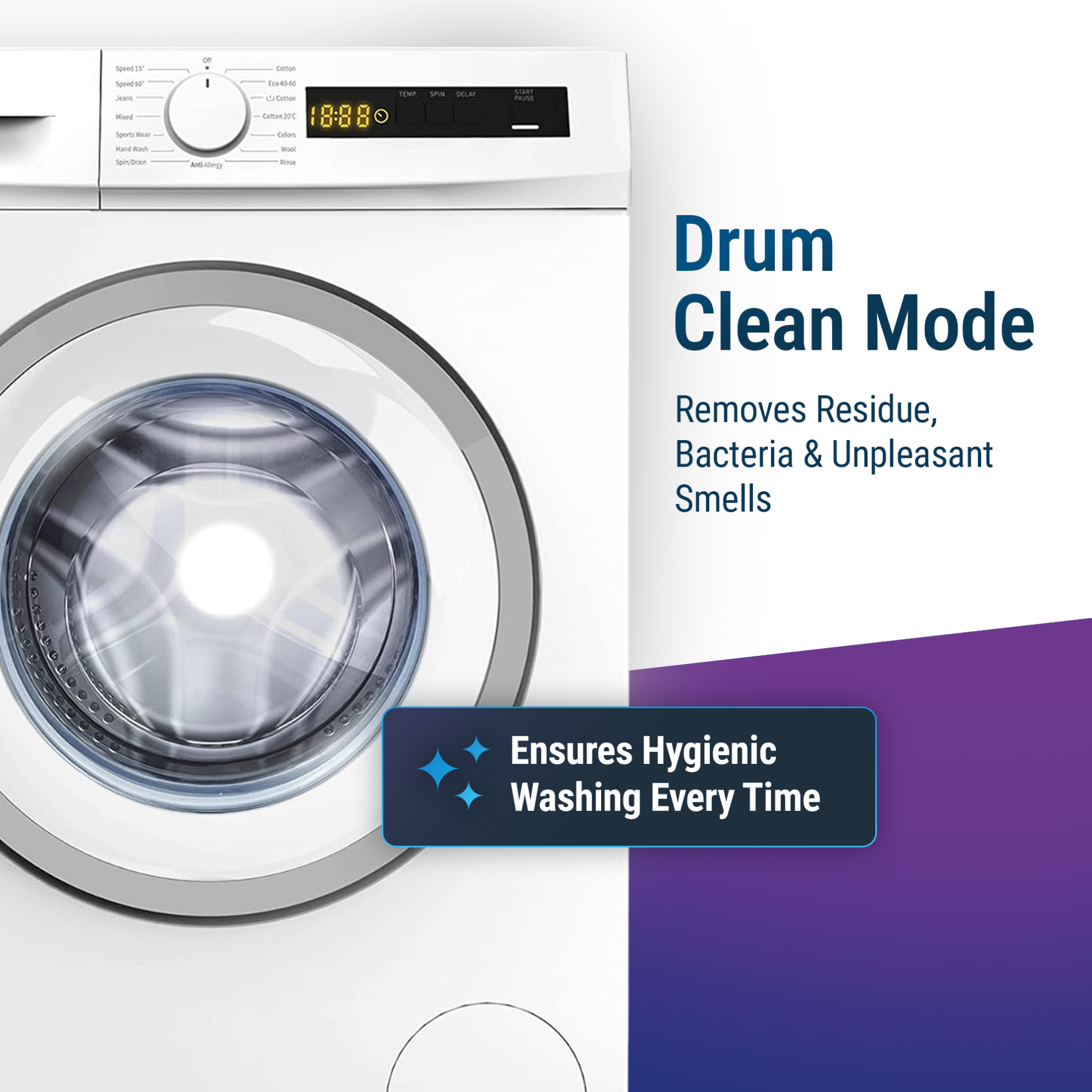 Daewoo Front Load Washing Machine  – DWD-7W1211 