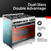 Tecnogas Superiore 90 x 60 cm Gas Cooker – N3X96G5VCF