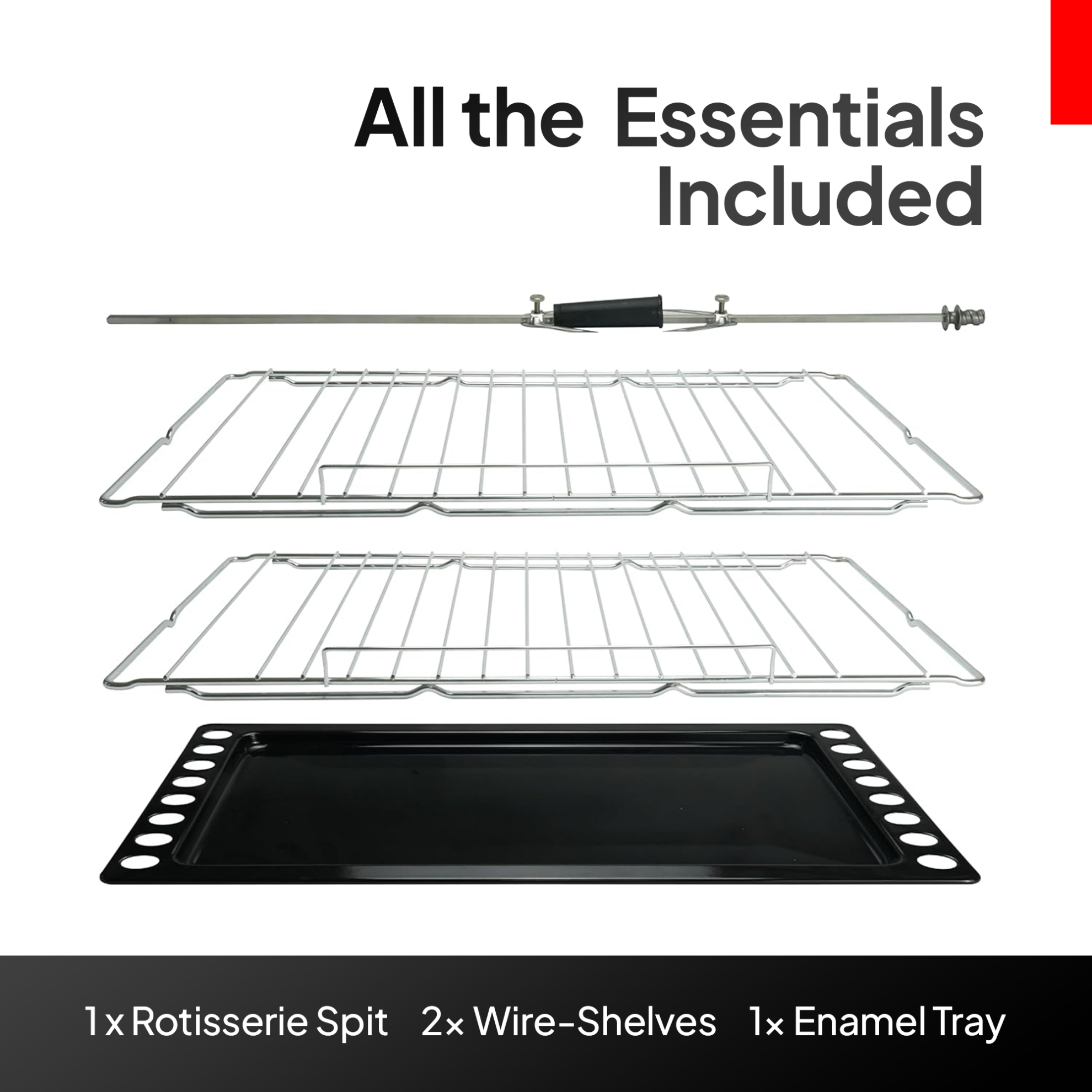 Tecnogas Superiore 90 x 60 cm Gas Cooker – N3X96G5VCF