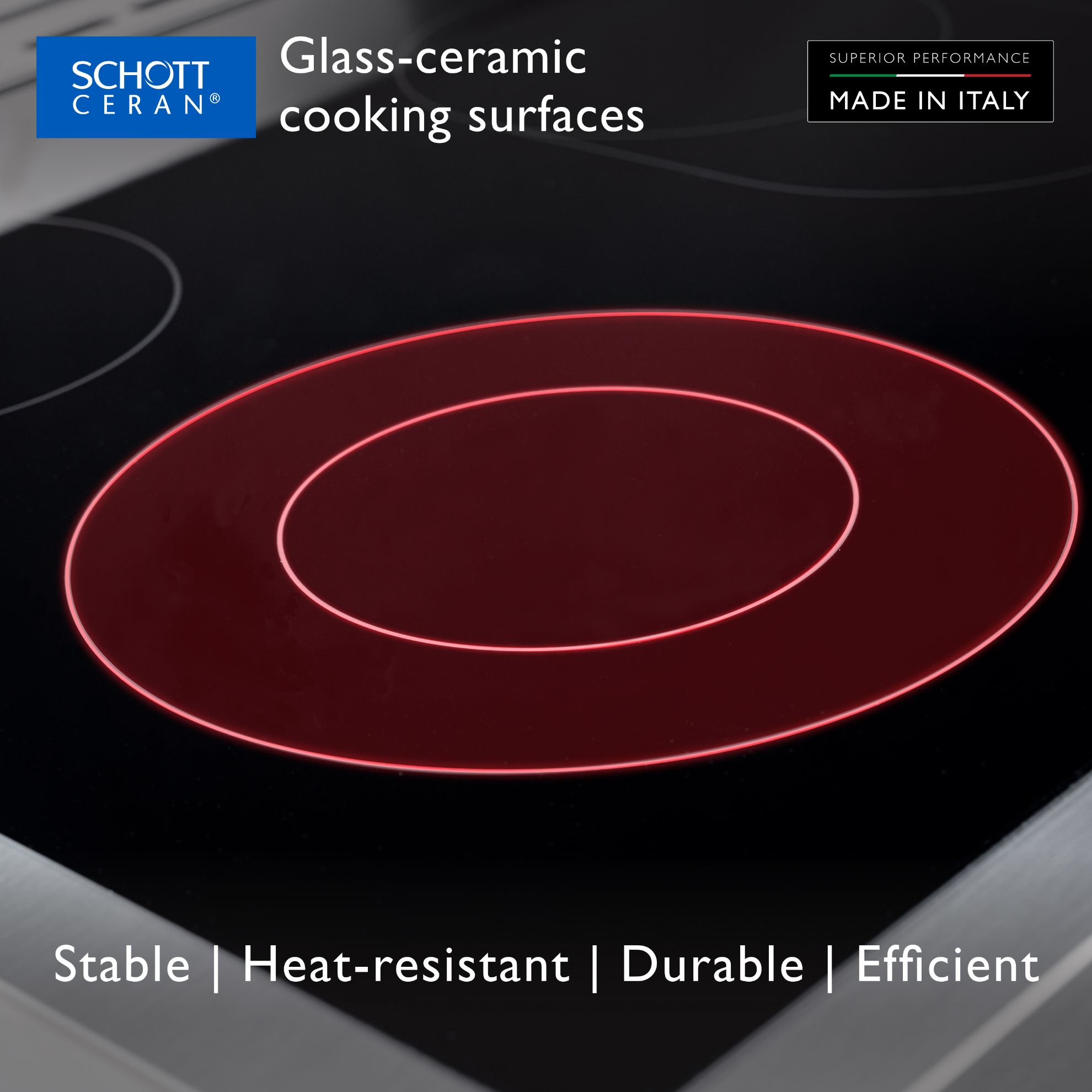 Tecnogas Superiore 90 x 60 Ceramic cooker - N1X96EVTC