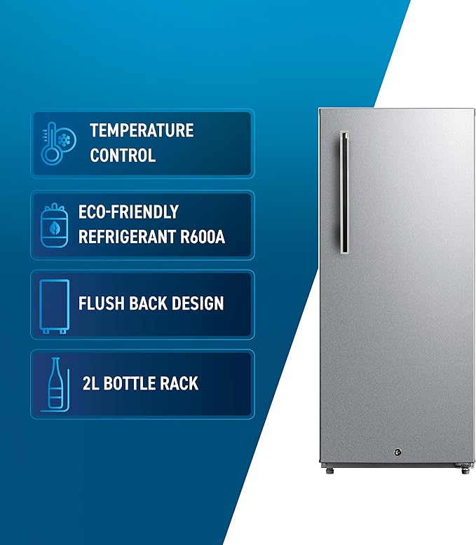 Daewoo - Single Door refrigerator  - Silver - FR-250VSN 