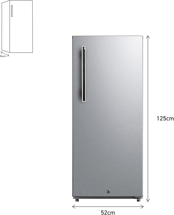 Daewoo - Single Door refrigerator  - Silver - FR-250VSN 