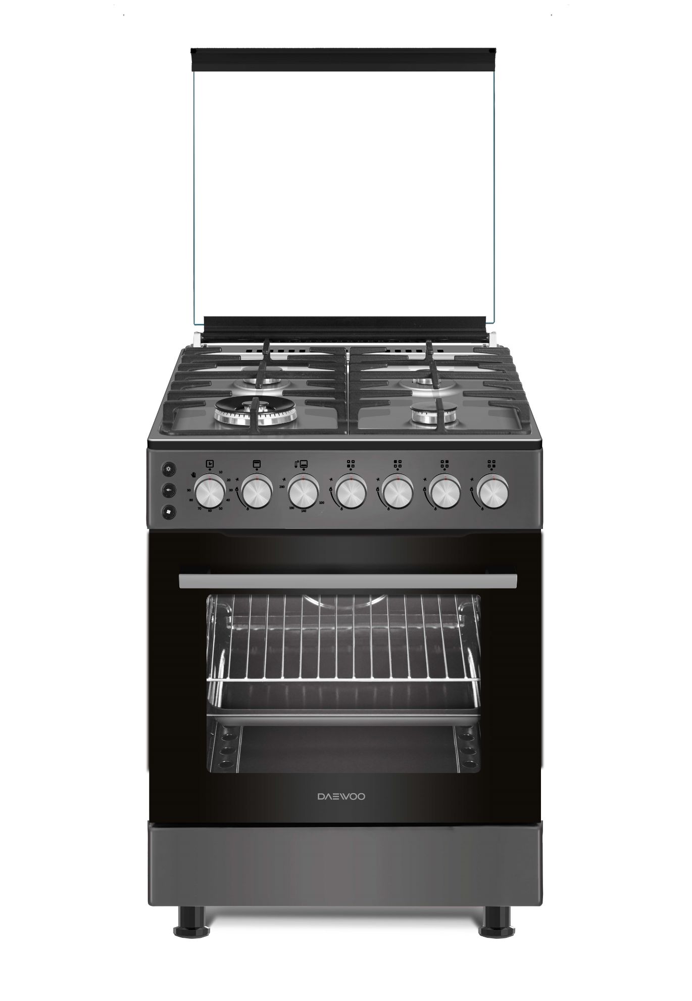 Daewoo Gas Cooker – 60 x 60cm  – DGC-S664PSI 